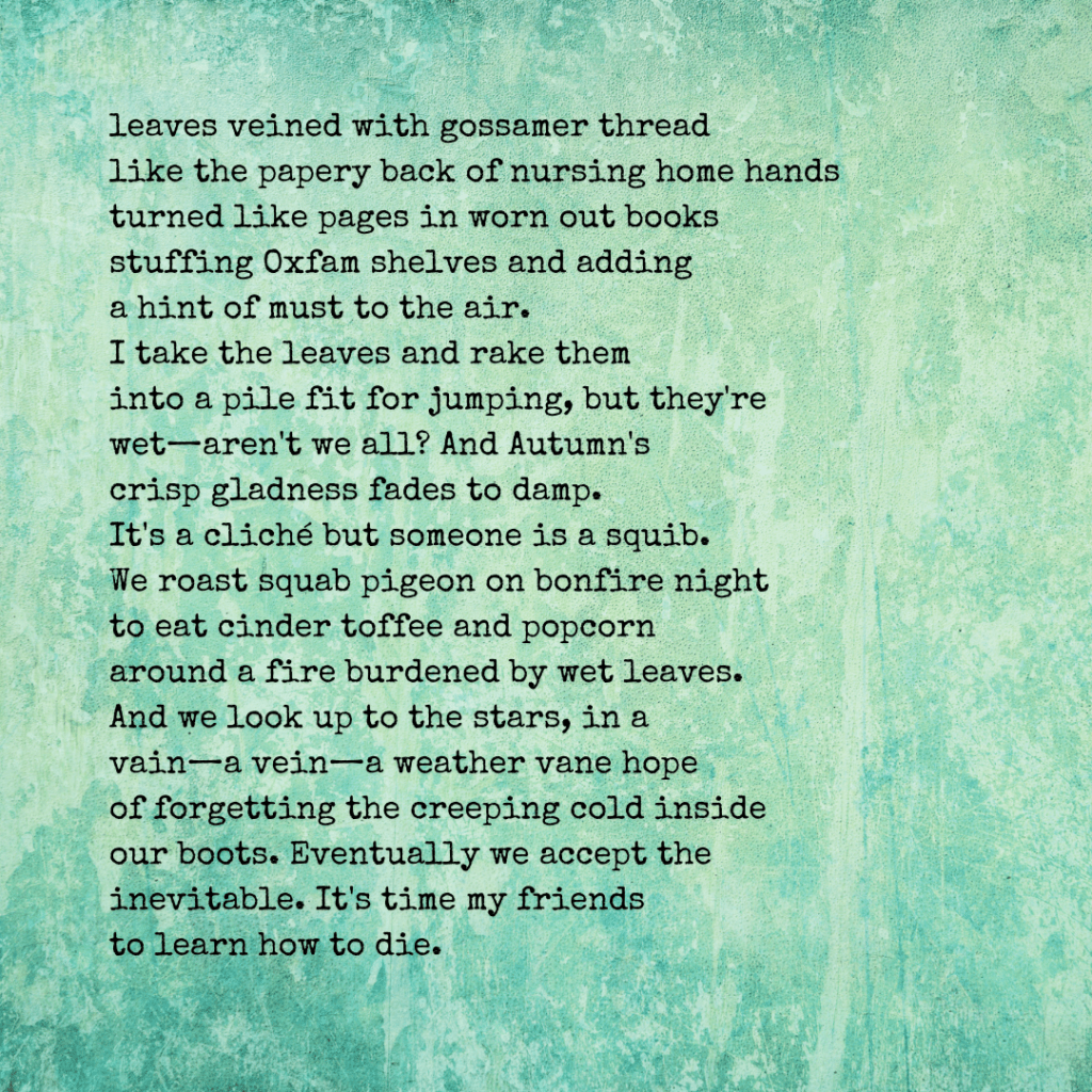 It's time to learn how to die